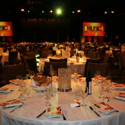 APRA Music Awards tables layout