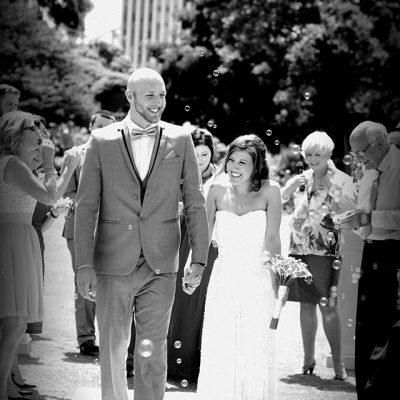 Meghan & Matt's Wedding Black & White Isle