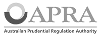 APRA logo - black & white