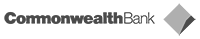 Commonwealth Bank logo - black & white